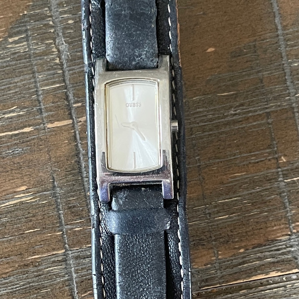 Guess leather watch